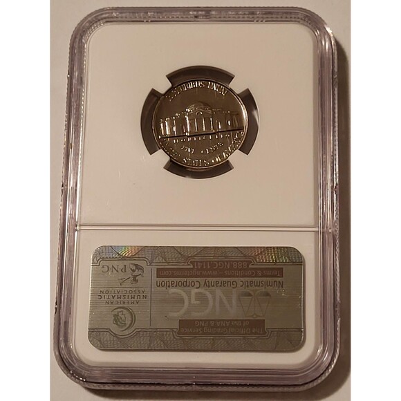 1957 Jefferson Nickel Proof PF68 NGC - Picture 2 of 2